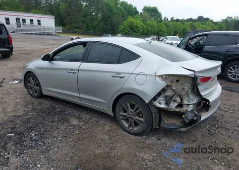 2018 Hyundai Elantra Sel from USA, damaged, VIN 5NPD84LF4JH237371